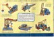 LOT DE 6 MANUELS  MECCANO INSTRUCTIONS : N°1 - N° 1 - N° 2 - N° 2 - N° 4 A - N° 4,5,6. TOUS SCANES - Modellismo