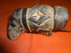 Ancienne Pipe En Terre Cuite Bamoun - Bamun - Anthropomorphe (Cameroun) - African Art