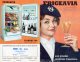 AVION  CARAVELLE)  SUD- AVIATION  -  PUB FRIGEAVIA -Superbe Document 20x26 2 Pages Recto Verso - Publicidad