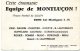 CPA MONTLUCON. équipe De Football 1974.  DUNLOP. Match Contre Martigues. Dos Scanné. - Montlucon