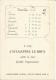 DUBOUT CALENDRIER MOIS DE NOVEMBRE 1956 GRAVURE DE 17 CM X 23 CM  PUBLICITE LABORATOIRES LE BRUN 5 RUELUBECK PARIS 16 ° - Dubout