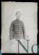 Lyon 1901  Silland Artilleur - Portrait Militaire  7e Régiment D'artillerie Plaque De Verre Photo Photographie - Plaques De Verre