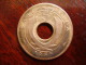 BRITISH EAST AFRICA USED FIVE CENT COIN BRONZE Of 1955 - British Colony