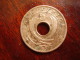 BRITISH EAST AFRICA USED FIVE CENT COIN BRONZE Of 1957 (H) - British Colony