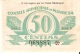 BILLETE DE 50 CTS DEL CONSELL MUNICIPAL DE MANRESA SIN CIRCULAR-UNCIRCULATED DEL AÑO 1937 (BANKNOTE) - Sonstige & Ohne Zuordnung
