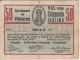 BILLETE DE 50 CTS DEL AJUNTAMENT DE VIDRERES DEL AÑO 1937 (BANKNOTE) - Altri & Non Classificati