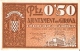 BILLETE DE 50 CTS DEL AJUNTAMENT DE GIRONA  (SELLO SECO) DEL AÑO 1937 (BANKNOTE) - Altri & Non Classificati