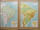 Delcampe - ATLAS DO BRASIL GLOBO - Livre De Géographie ( Brésil ) - Grand Format : 32.5 X 44 Cm - ( 1953 ) . - Schulbücher