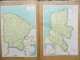 Delcampe - ATLAS DO BRASIL GLOBO - Livre De Géographie ( Brésil ) - Grand Format : 32.5 X 44 Cm - ( 1953 ) . - Escolares