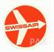 SWITZERLAND &#9830; SWISSAIR &#9830; SUISSE &#9830; SCHWEIZ &#9830; VINTAGE LUGGAGE LABEL &#9830; 2 SCANS - Étiquettes à Bagages