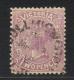 SS1523 - VICTORIA  2 Pence Con Filigrana Capovolta. - Used Stamps