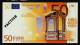 Test Note "POSTE FRANCE" 50 EURO, Typ A Ser.-no 00000000000, Factice, RRRR, UNC - Other & Unclassified