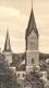 ÄLTERE POSTKARTE LUFTKURORT SCHLEDEHAUSEN KATHOLISCHE & EVANGELISCHE KIRCHE BISSENDORF Church Postcard AK Ansichtskarte - Bissendorf