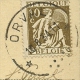 337 Op Kaart Met Sterstempel * ORVAL * (Relais) Sur CP Obl. De L´agence De L´abbaye - 1932 Ceres And Mercurius