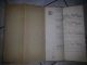 BOURGANEUF ET MONTBOUCHER CREUSE VIEUX PARCHEMIN DE 1894 FAMILLE HARDY GOUNY ROUCHEREAU DESMARDIS  RARE  ! ! ! - Manuscripten