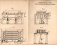 Original Patentschrift - J. Wottle In Wien , 1899 , Maschine Zum Formen Von Modellen Aus Guß , Modellbau , Modell !!! - Maschinen