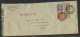 Great Britain 1942   Cover Revenue  London- USA Censored - Revenue Stamps