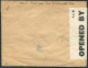 1943 Algeria Oran Prefecture US Army Censor Cover To Red Cross Geneva Switzerland - Covers & Documents