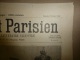 1898  LE PETIT PARISIEN : Alliance FRANCO-RUSSE (France-Russie);Le MASQUE De FER; Naufrage Du Cuirassé Américain Maine; - Le Petit Parisien