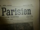 1898  LE PETIT PARISIEN : Un Cheval Se Suicide ; Guerre à CUBA ; Le Nouveau Procès D' Emile Zola ; - Le Petit Parisien