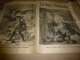 1898  LE PETIT PARISIEN :Le Facteur Attaqué Par Des Aigles; Attentat Anarchiste ; Sauvés Par Les COCHONS Du "Kameruka" - Le Petit Parisien