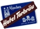 10 Hotel Labels Etiketten  Kaiserhof Nurnberg - Torbrau Munchen - Haml Konstanz - Minerva Koln - Boppard C1950 - Hotel Labels
