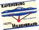 10 Hotel Labels Deutschland Allemagne DuitslanGloria Mannheim Nizza Wiesbaden Taunus Hansa Solitude Stuttgart Ravensburg - Hotel Labels