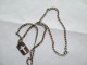CHAÎNE AVEC CROIX ENSEMBLE METAL ARGENT  POIDS 13,50 Grammes Llongueur 62 Cm VOIR PHOTOS - Necklaces/Chains