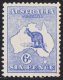 Australia 1913 Kangaroo 6d Blue 1st Watermark MH -  Superb - SG9 - Mint Stamps