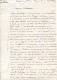 Lettre De L´Etat-major Du 5e Corps Pendant La Campagne D´Espagne 1823. Texte Très Intéressant - Documents Historiques