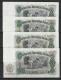 BULGARIE . LOT DE 4 BILLETS DE 25 LEVA . - Bulgarie