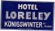 Delcampe - 17 Hotel Labels GERMANY Duitsland Allemagne Rothenburg Meissen Bacharach Frankfurt Harz Kongswinter Karlsruhe Offenbach - Hotelaufkleber