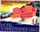 11  Hotel Labels GERMANY Duitsland Deutschland Bayerische Zugspitzbahn Ski  Wuppertal  Zug Ettersberg Trier Husum - Hotel Labels