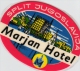 6 Hotel Labels  - Yugoslavia  Yougoslavie JUGOSLAVIJA  - Split - Brno - Dubrovnik - Beograd - Zadar - - Hotel Labels