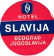 6 Hotel Labels  - Yugoslavia  Yougoslavie JUGOSLAVIJA  - Split - Brno - Dubrovnik - Beograd - Zadar - - Hotel Labels