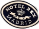 11  Hotel Labels - Etiketten ESPANA -Niza San Sebastian - Orly - Rex Madrid - Tarragona - Gerona - LLanes - Irun - - Hotel Labels