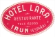 11  Hotel Labels - Etiketten ESPANA -Niza San Sebastian - Orly - Rex Madrid - Tarragona - Gerona - LLanes - Irun - - Hotel Labels