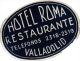 8  Hotel Labels - Espagna Spain Spanje Espagne  Madrid  Pontevedra  Malaga - Valladolid - Mar Del Plata - Leon - Irun- - Etiketten Van Hotels