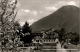 AK Rottach-Egern, Kurpark, Hotel Seerose Mit Wallberg, Gel 1957 - Bad Wiessee