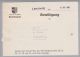 Heimat AG Lenzburg 1958-11-19 Tanzbewilligung 5 Fr.+ 3x10Fr. Fiscalmarke - Revenue Stamps