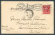 1905 USA Hotel Coronado Postcard California Pasadena Flag - Constantinople British Post Office Turkey - Covers & Documents