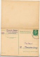 AUSSTELLUNG BRANDENBURG 1967 Auf  DDR P77 Postkarte Mit Antwort - Postcards - Used