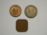 PIECE - SURINAM - LOT DE 3 PIECES - 1 CENT (1970), 25 CENTS (1962), 5 CENTS (1966) - Surinam 1975 - ...