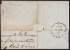 GB 1841-0014, QV 1d Red-Brown Imperf.A-J Letters SG8a (Spec BS13) Letter Sheet With Black MC Cancel (5 Scans) - Covers & Documents