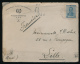 Enveloppe ARGENTINA - FRANCIA (N° YT 235) Buenos Aires - Lille (Nord) Cachet Cire Expéditeur Au Verso (PD) P.L. Dubus - Cartas & Documentos