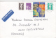 HUMAN'S WRIGHTS DECLARATION, STAMPS ON COVER, SENT TO ROMANIA, 1999, FRANCE - Brieven En Documenten