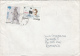 MARIE CURIE, POSTMAN, STAMPS ON COVER, SENT TO ROMANIA, 1991, POLAND - Briefe U. Dokumente