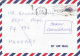 SKY DIVING, PARACHUTISME, STAMPS ON AIRMAIL COVER, 2001, ISRAEL - Lettres & Documents