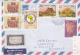 ALGERIAN MAUSOLEUMS, CAVE DRAWINGS, STAMPS ON AIRMAIL COVER, 1996, ALGERIA - Algeria (1962-...)