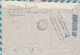 FLOWERS, TREES, RIVERS, STAMPS ON AIRMAIL COVER, 1991, ARGENTINA - Briefe U. Dokumente